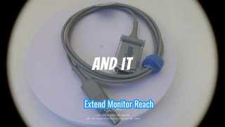 Кабель Drager SpO2 Vista 120, удлинитель 2 м