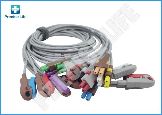 GE 2104749-001 Комплект электродов ЭКГ с зажимами AHA GE 2104749-001 Кабель ЭКГ